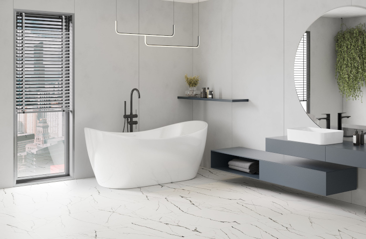 Kiviplaat 120x60 vannitoa kujunduses