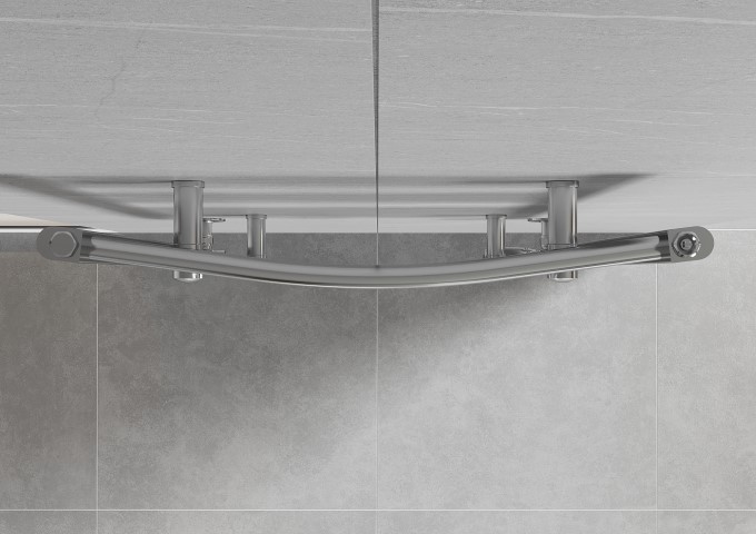 kroomitud vannitoa radiaator